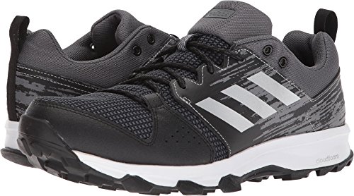 Adidas Men's Galaxy m Trail Running Shoe, Core Black/Matte Silver/Carbon, 10.5 M US