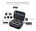 Supremery Bose SoundLink Mini II / Mini Bluetooth Speaker Case Cover EVA travel bag with mesh pocket, zip and snap hook - Fits the Wall Charger, Charging Cradle and Bose Silicone Soft Cover