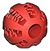 Nibble Pet Products Healthy Teeth Interactive Dog Toy Chew, Red
