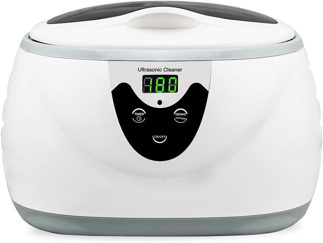 SKYMEN Ultrasonic Jewelery Cleaner, Ultrasonic Cleaner for Cleaning Jewellery Eyeglasses Denture Toothbrush Head Watches Band Coins etc