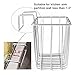 Kitchen Sponge Holder, Sink Caddy Organizer Holders - Dishwashing Rack – Soap Bottle Brush Storage - Stainless Steel