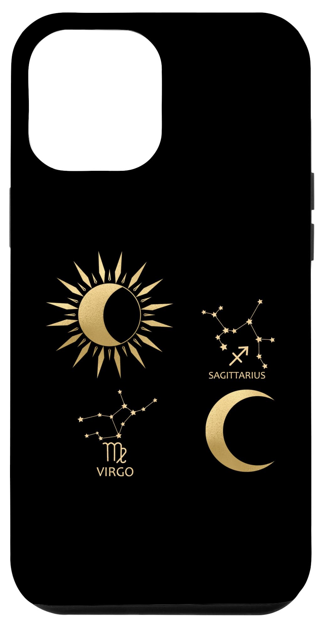 iPhone 15 Plus Virgo Sun-Sagittarius Moon Zodiac Case