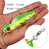YONGZHI-589inch-Metal-Fishing-Spoons-LuresSaltwater-Hard-Spinners-Casting-Sinking-Lures-for-Northern-Pike-Salmon-Walleye-and-Largemouth-BassPack-of-4