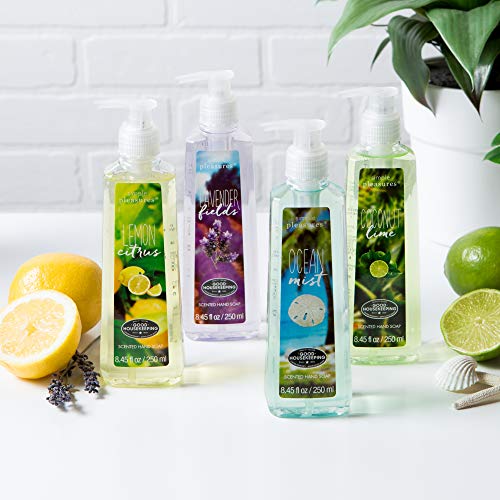 Tricoastal Design Liquid Hand Soap Pack Simple Pleasures Scented Hand