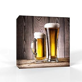 Beer Pictures Home Wall for Bedroom Living Room Paintings Framed