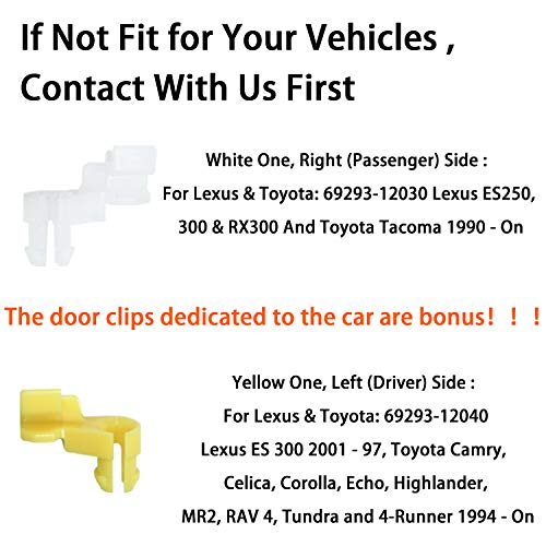 Auto Body Clips Car Push Pin Rivets Retainer Clips Plastic Fasteners Trim Door Panel Clips 248 PCS With Fastener Remover Replacement Parts For Toyota GM Ford Lexus Chrysler With Plastic Storage Case