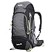 BOLANG Summit 45 Internal Frame Pack Hiking Daypack Outdoor Waterproof Travel Backpacks (8298 black)