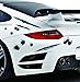 IFfree 2 Pack Bullet Scratch Holes Self-Adhesive Decal Kit DIY Fake Bullet Holes Scratch Joke Prank Removable Stickers Decals for Cars