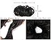 Rosette 100% Human Hair Scrunchie Extensions Curly Messy Donut Hair Chignons(Blonde)