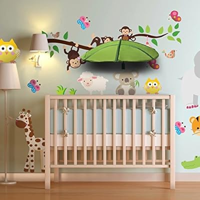 Amazon Com Easygoproducts Kids Leaf Wall Decoration Jungle