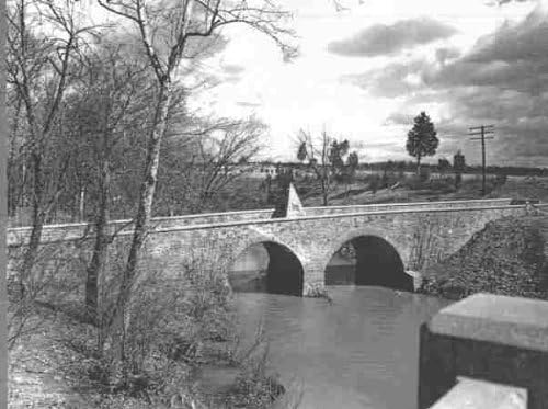 Amazon Com Photo Manassas Old Stone Bridge Bull Run 1936 Photographs Photographs