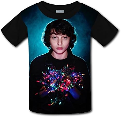 Children Funny T-Shirt Kids Finn Wolfhard Youth Crew Neck T Shirt Graphic Top Tee