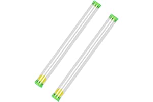Zerodeko 2Pcs PVC Fish Float Tubes Transparent Dobber Storage Cylinder with Built Sponge Spacer Random Color
