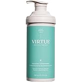 VIRTUE Recovery Conditioner with Keratin Hydrates, Softens, and Renews Damaged Hair, Sulfate Free, Color Safe