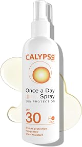 Calypso Once A Day SPF30 Sun Protection Spray 8 Hours Water Resistant 200ml view 1
