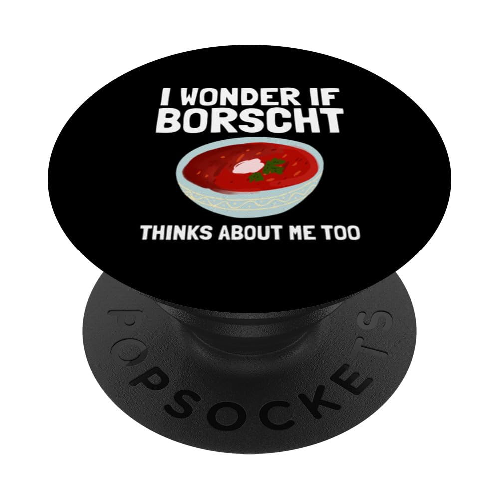 Borschtsch Beetroot Ukrainian Borscht PopSockets Swappable PopGrip