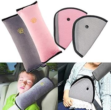 M Aimee 4pack Seatbelt Pillow Car Seat Belt Covers For Kids