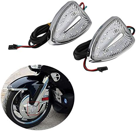 Aero Head Marker Red Indicator Lights For Honda Goldwing GL 1800 Airbag 12-17