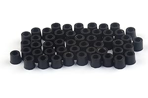 QUETHEDS 50pcs Air Conditioning 1/4'' Charging Hose 1/4'' Gasket Manifold Repair Seal Replacement Resistance