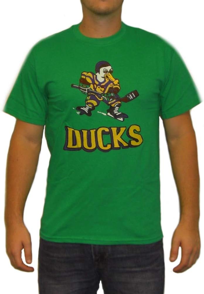 Dwayne Robertson #7 Mighty Ducks Movie Jersey T-Shirt Hockey Costume D2 90's