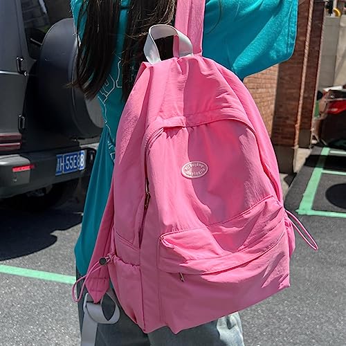 Juoxeepy Laptop Backpack Cute Aesthetic College Backpack for Women Lightweight Everyday Backpack