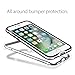 Spigen Neo Hybrid iPhone 7 Case with Flexible Inner Protection and Reinforced Hard Bumper Frame for iPhone 7 2016 - Satin Silver