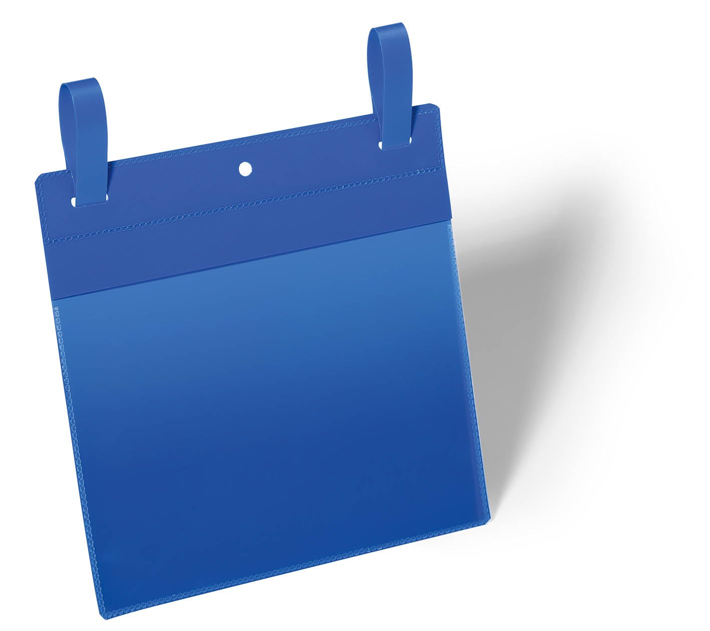 Durable Document Pocket with Straps A5 Landscape, Pack of 50 Pieces, Dark Blue — image 1