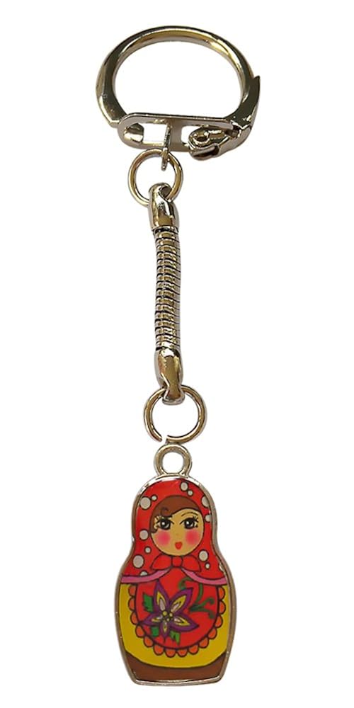 Russian Doll Keyring: Amazon.co.uk: Jewellery