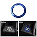 Voodonala Blue Engine Start Stop Button Center Console Switch Cover Trim for Ford F150 2015 2016 2017 2018