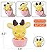 AOLIGE Squishy Jumbo Kawaii Cup Deer Cream Scented Very Squishies Slow Rising Decompression Squeeze Toys for Kids Doll Gift Fun or Stress Relief