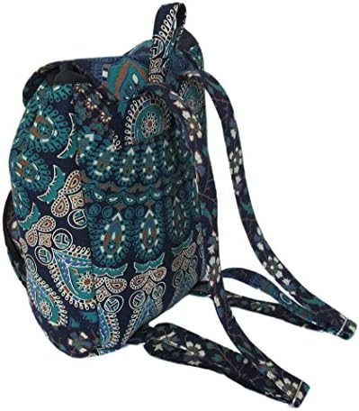 Indian Mandala Ombre Hippie Gypsy Bag (Size:14"X8"X20") Backpack Boho HandBag Shoulder Bags Cotton Messenger Bag Carry Bag throw Fashionable Bags Tote Purse For Ladies by Craft place MV-137