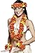 Smiffys Hawaiian Set Red