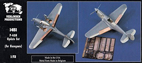 VER1451 1:72 Verlinden P-40N Warhawk Update Set (for use with the Hasegawa kit) [MODEL KIT ACCESSORY]