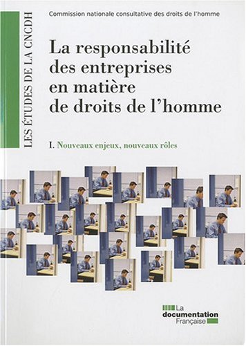 La  responsabilité des entreprises en matière de droits de l'homme