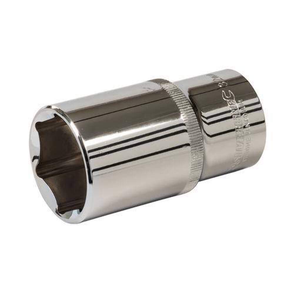 Silverline 718106 Deep Socket 1/2" Drive 6pt Metric 32 mm