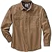Legendary Whitetails Men's Journeyman Shirt Jacket, Flannel Lined Shacket for Men, Water-Resistant Coat Rugged Fall Clothing, Barley, X-Large