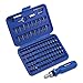 NEIKO 10082A Security Bit Set and Ratcheting Screwdriver | 101 Piece Set | Chrome Vanadium Steel | Screwdriver Bit Set Phillips, Tamperproof Torx Bits, & Flat | 1/4