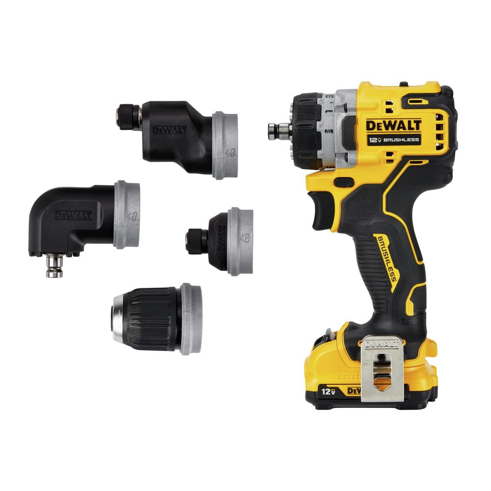 DEWALT XTREME(TM) 12V MAX* Brushless Cordless 5-in-1 Drill/Driver Kit (DCD703F1)