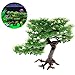 Delight eShop Artificial Plants Plastic Pine Aquarium Fish Tank Accessories Bonsai Decoration