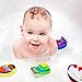 SIBOTER Baby Bath Toys Boat Squirt Bath Toy for Toddlers Kids, Bathtub Toys Float Boat Train for Boys and Girls 1 2 3 Year Old Kids Toddlers
