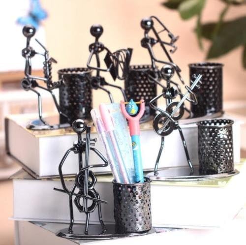 Metal Pencil Holder Storage Desk Lovely Cute Design Attractive And Excellent Quality