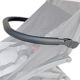 Feliliber PU Leather Bumper Bar Compatible with All YOYO Models Stroller | For Babyzen YOYO,YOYO+,YOYO2 &amp; Stokke YOYO3 Pushchair,Quick Installation Accessory Armrest,Folds with Stroller, Easy-Clean