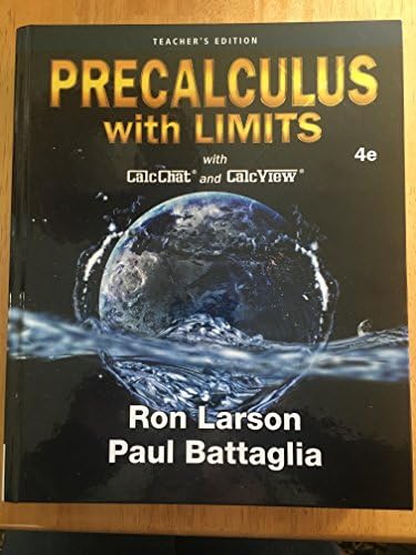 Precalculus with Limits (MindTap Course List): Larson, Ron