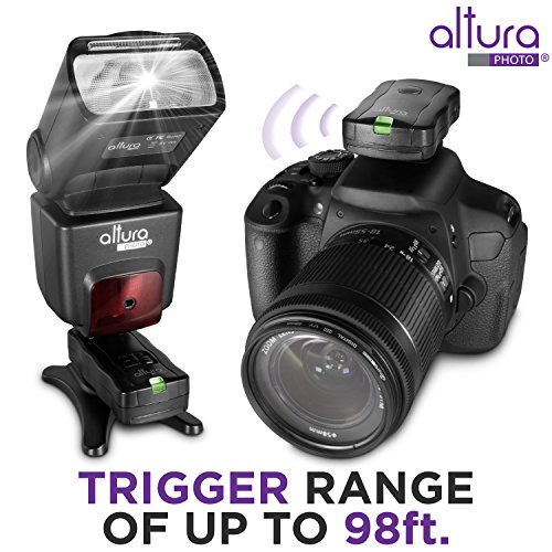 Altura Photo Wireless Flash Trigger for Canon w/Remote Shutter (Canon