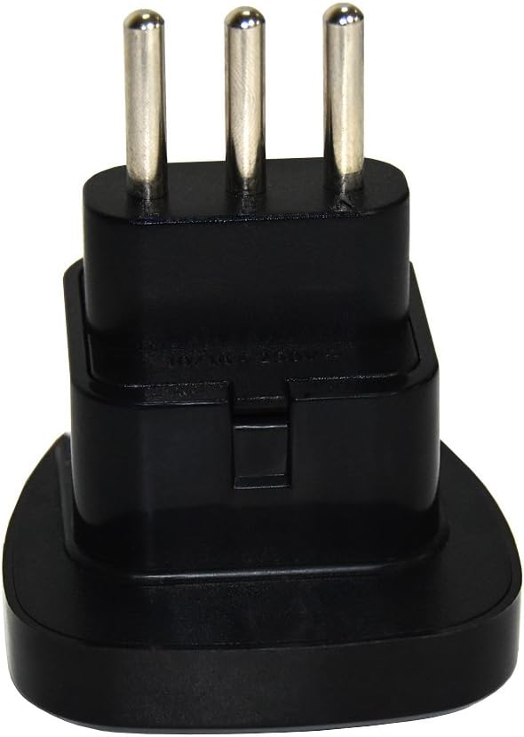 Italy Italian Plug Adaptor,Type L Travel Adapter with Amazon.co.uk