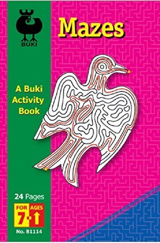 Buki Mazes Activity Bird Book