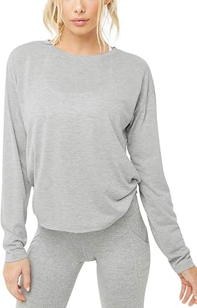 open back workout long sleeve