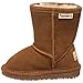 BEARPAW Emma 608T Shearling Boot (Toddler),Hickory/Champagne,10 M US Toddler