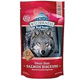 Blue Buffalo Wilderness Trail Treats Grain-Free Salmon Biscuits 10 Oz(2Pack)