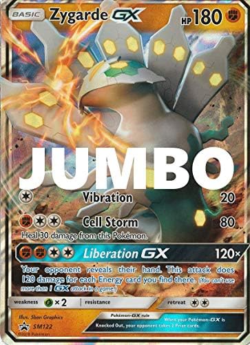 Zygarde GX SM122 Jumbo Oversized Promo